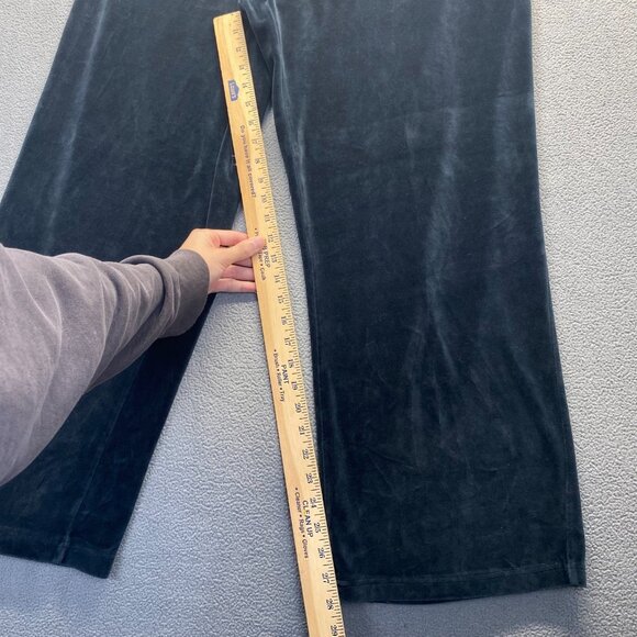 Pendleton Blue Velvet Pants Pull On Womens Size XL,Wide Leg,Comfort - Picture 5 of 8